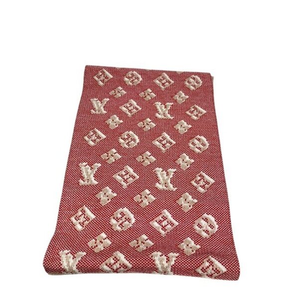 LOUIS VUITTON Scarf Echarpe.3D Monogram M76446 Luxury Accessory - Picture 6 of 9